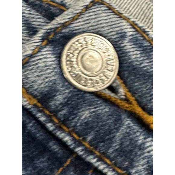 Vintage Levi's 550 Relaxed Boot Cut Jeans Women's Size 16 Long Blue Denim Y2K - Picture 2 of 9